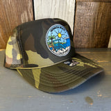 Hermosa Beach SHOREFRONT Trucker Hat - Full Camouflage