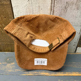 Hermosa Beach CLASSIC MINI LOGO Corduroy Dad Hat - Camel Brown