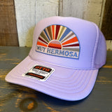 Hermosa Beach MUY HERMOSA Trucker Hat - Lavender