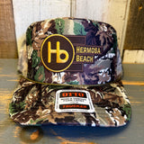 Hermosa Beach THE NEW STYLE Trucker Hat - Woodland Camouflage