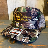 Hermosa Beach THE NEW STYLE Trucker Hat - Woodland Camouflage