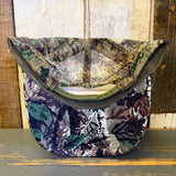 Hermosa Beach AS REAL AS THE STREETS Trucker Hat - Woodland Camo