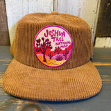 JOSHUA TREE NATIONAL PARK Corduroy Hat - Khaki Brown