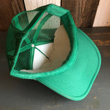 HATE HAS NO HOME HERE High Crown Trucker Hat - Kelly Green