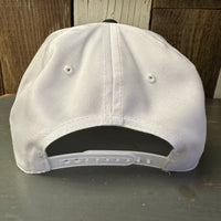 Hermosa Beach MUY HERMOSA 5 Panel Mid Profile Baseball Cap - Dark Green/White
