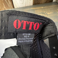 Hermosa Beach SURF HERMOSA :: OPEN DAILY - "OTTO SNAP" 6 Panel Snapback Hat Cap - Black