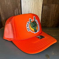 SO FAR :: SO BUENO High Crown Trucker Hat - Orange