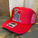 TRUE LOVE LOS ANGELES :: TRUCKER HAT FOR CA FIRE RELIEF