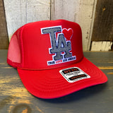 TRUE LOVE LOS ANGELES :: TRUCKER HAT FOR CA FIRE RELIEF