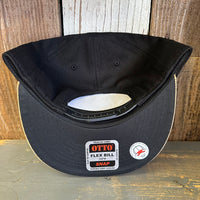 JOSHUA TREE NATIONAL PARK Premium 5-Panel Mid Profile Snapback Hat - Black/Cork/Black