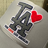 TRUE LOVE LOS ANGELES :: TRUCKER HAT FOR CA FIRE RELIEF