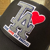 TRUE LOVE LOS ANGELES :: TRUCKER HAT FOR CA FIRE RELIEF