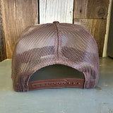 SO FAR :: SO BUENO High Crown Trucker Hat - Khaki/Brown