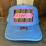 Hermosa Beach HERMOSA'84 High Crown Trucker Hat - Col. Blue