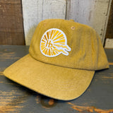 Hermosa Beach CLASSIC LOGO Washed Dad Hat - Sun Yellow