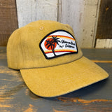 Hermosa Beach RETRO SUNSET Washed Dad Hat - Sun Yellow