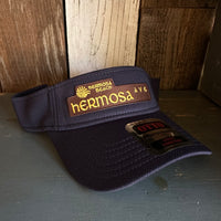 Hermosa Beach HERMOSA AVE - Cool Comfort Performance Polyester Cool Mesh Sun Visor - Navy