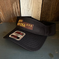 Hermosa Beach HERMOSA AVE - Cool Comfort Performance Polyester Cool Mesh Sun Visor - Black