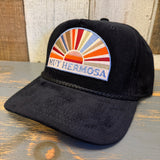 Hermosa Beach MUY HERMOSA Corduroy Baseball Cap - Black
