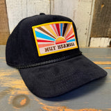 Hermosa Beach MUY HERMOSA Corduroy Baseball Cap - Black