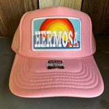 Hermosa Beach 72 & SUNNY High Crown Trucker Hat - Pink