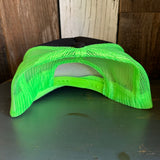Hermosa Beach 72 & SUNNY Trucker Hat - Black/Neon Green/Black