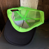 HERMOSA IS FOR LOVERS Trucker Hat - Black/Neon Green/Black