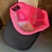 Hermosa Beach 72 & SUNNY High Crown Trucker Hat - Pink/Pink/Black