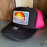 Hermosa Beach 72 & SUNNY High Crown Trucker Hat - Black/Pink/Black