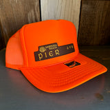 Hermosa Beach PIER AVE Trucker Hat - Orange