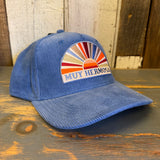 Hermosa Beach MUY HERMOSA Five-Panel Corduroy Cap - Ocean Blue