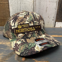 Hermosa Beach HERMOSA AVE 6 Panel Low Profile Trucker Hat - Camo