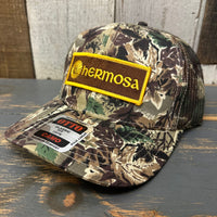 Hermosa Beach AS REAL AS THE STREETS 6 Panel Low Profile Trucker Hat - Camo
