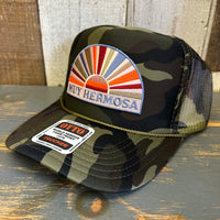 Hermosa Beach MUY HERMOSA Trucker Hat - Full Camouflage