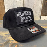 Hermosa Beach ROPER Corduroy Baseball Cap - Black