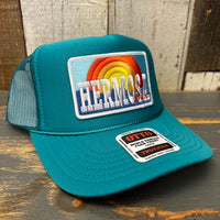 Hermosa Beach 72 & SUNNY High Crown Trucker Hat - Jade Green