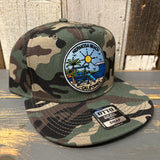 Hermosa Beach SHOREFRONT 6-Panel Mid Profile Snapback Hat - Camo