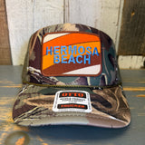 Hermosa Beach  GOLF CARTS & YOGA PANTS  Trucker Hat - Mossy Oak Break-Up Country Camouflage