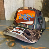 Hermosa Beach  GOLF CARTS & YOGA PANTS  Trucker Hat - Mossy Oak Break-Up Country Camouflage