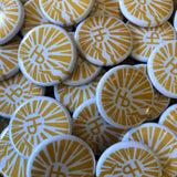 Hermosa Beach + California Inspired Pin-Back Buttons