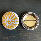 Hermosa Beach + California Inspired Pin-Back Buttons