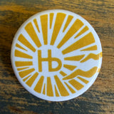 Hermosa Beach + California Inspired Pin-Back Buttons