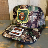 SMOKEY BEAR :: ONLY YOU CAN PREVENT WILDFIRES Trucker Hat - Woodland Camouflage