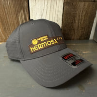 Hermosa Beach HERMOSA AVE - 6 Panel Low Profile Baseball Cap - Charcoal Grey
