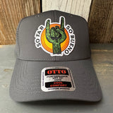 SO FAR :: SO BUENO - 6 Panel Low Profile Baseball Cap - Charcoal Grey