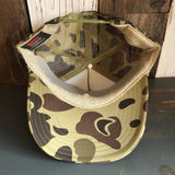 Hermosa Beach OBLIGATORY SUNSET Trucker Hat - CAMOUFLAGE Green/Light Loden/Green