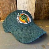 SO FAR ... SO BUENO 6 Panel Low Profile Corduroy Cap - Green