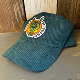 SO FAR ... SO BUENO 6 Panel Low Profile Corduroy Cap - Green