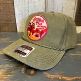 JOSHUA TREE NATIONAL PARK Corduroy Baseball Cap - Olive Green