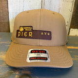 Wheat brown 5-panel cap with mid-profile brim and OTTO Classic Pro Style sticker, ideal for casual everyday wear.